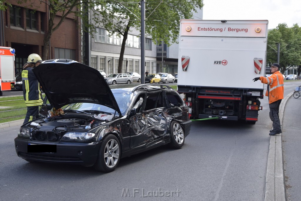 VU PKW Strab Koeln Mitte Caecilienstr Hohe Str P54.JPG - Miklos Laubert